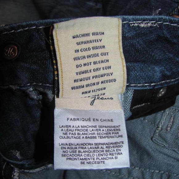 Miss Me Jeans Size 28 Signature Cuffed Capri studded embellished distressed - Picture 12 of 12